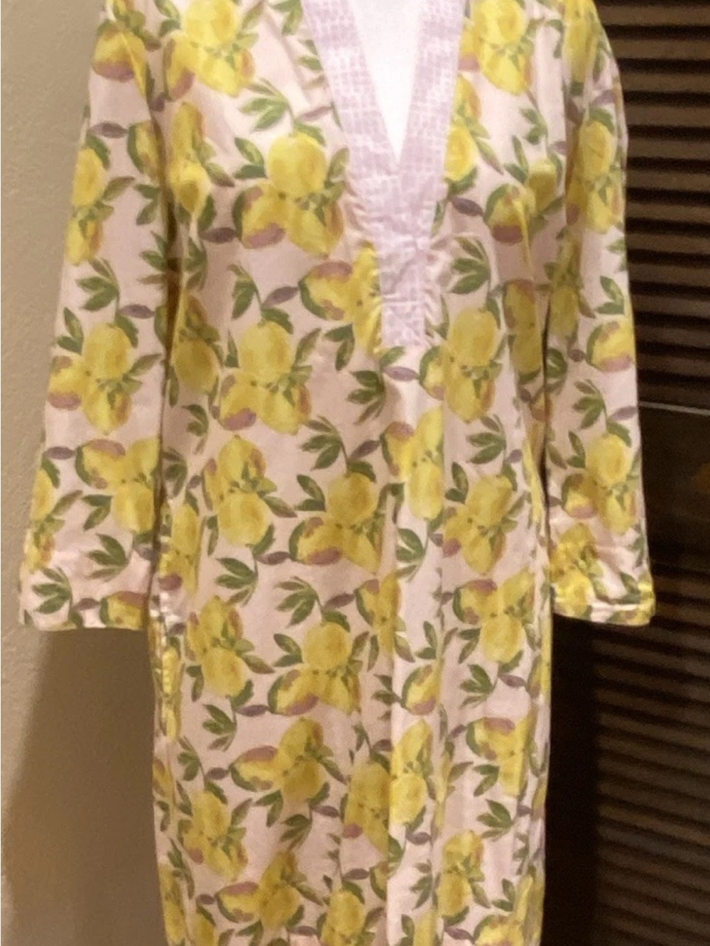 Uncle Frank Yellow Floral Midi Dress